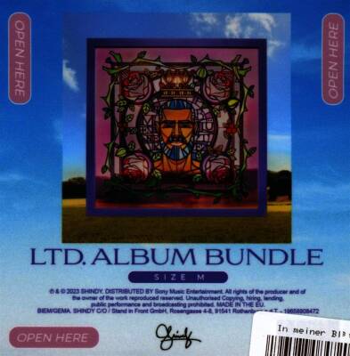 Shindy - In meiner Bluete (CD & Shirt M)