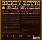 Betts Dickey & Great Southern - Live At The Bottom Line 1977 (Yellow)