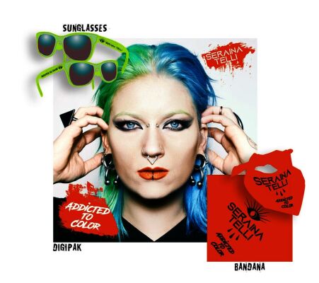 Telli Seraina - Addicted To Color (Ltd. Fanbox/ CD Digipak / CD & Marchendising)