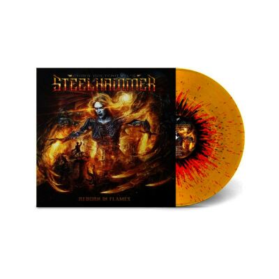 Chris Bohltendahl´s Steelhammer - Reborn In Flames (Ltd. Yellow/Orange/Black Lp)