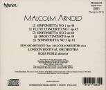 Arnold Malcolm - Flute & Oboe Concerto - Sinfoniettas (Beckett Edward / Messiter Malcolm)