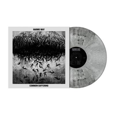 Harms Way - Common Suffering (white black marbled vinyl)