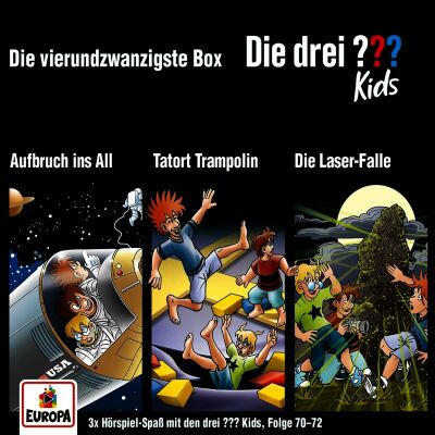 Drei ??? Kids, Die - 24. / 3Er Box- Folgen 70 - 72