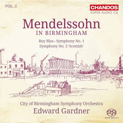 Mendelssohn Bartholdy Felix - Symphonien 1 & 3/ruy Blas (Gardner Edward)