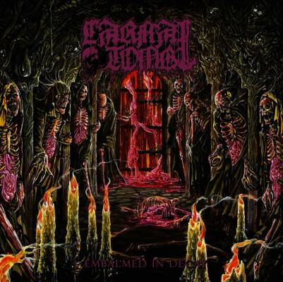 Carnal Tomb - Embalmed In Decay (Trans-Lime/Black Marbled Vinyl)