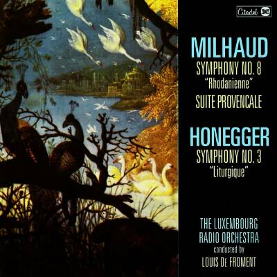 Milhaud Darius - Symphony No. 8 Rhodanienne / Suite Provencale / Honegg