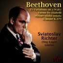 Beethoven Ludwig van / Mozart Wolfgang Amadeus - Beethoven: Diabelli Variations Op.120 (Sviatoslav Richter (Piano) - Oleg Kagan (Violine / & Mozart: VIolin Sonata in G major, K 379)