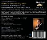 Brahms Johannes / u.a. - Piano Quintets (Richter Svjatoslav / Borodin Quartet The / u.a.)