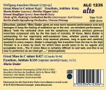 Mozart Wolfgang Amadeus - Great Mass in C minor K427 - Exsultate, jubilate K1 (Stader Maria / Töpper Hertha / u.a.)