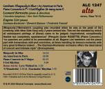 Gershwin George - Rhapsody In Blue: An American In Paris: Piano Co (Leonard Bernstein (Piano Dir) - Eugene List (Piano)