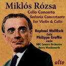 Rozsa Miklos - Cello Concerto Op.32: Sinfonia Concertante...