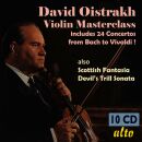 Bach / Vivaldi / Brahms / Glazunov / Prokofiev uvm - VIolin Masterclass (David Oistrakh (Violine) - zahlr. Orchester / 24 Concertos)