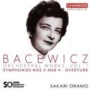 Bacewicz Grazyna - Orchestral Works,Vol.1 (Oramo Sakari /...