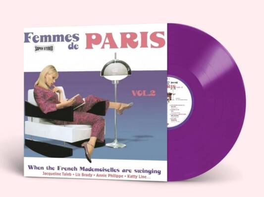 French Mademoiselles, The - Femmes De Paris Volume 2 (Purple Vinyl LP)