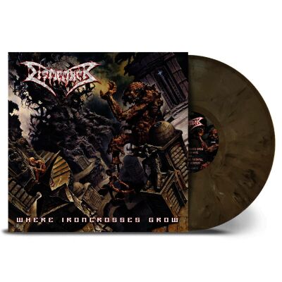 Dismember - Where Ironcrosses Grow (Ltd.sand Marbled Vinyl)