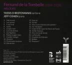 Tombelle Fernand de la - Melodies (Christoyannis Tassis / Cohen Jeff)