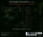 Caporiccio Gaia Federica - Sgambati: Complete Piano Music,Vol.2