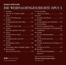 Distler Hugo - Die Weihnachtsgeschichte (Riis Adam / Vocal Group Concert Clemens / u.a.)