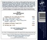 Rachmaninov Sergei - Symphony No. 3 - Youth Symphony - The Rock (Saint Louis Symphony Orchestra - Leonard Slatkin ()