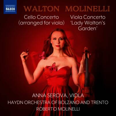Walton (arr. Serova) / Molinelli - Walton: Cello Concerto (Anna Serova (Viola) - Haydn Orchestra of Bolzano a / Arr. For VIola / - Molinell)
