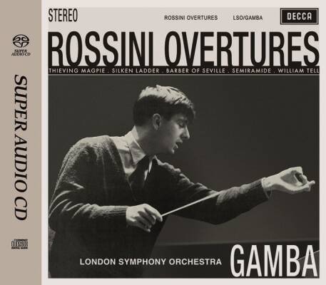 Rossini Gioacchino - Rossini Overtures (Gamba Pierino / LSO)