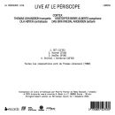 Cortex: Thomas Johansson (Tromp) - Kristoffer Berr - Live At Le Périscope)