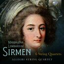 Allegri Quartet - Sirmen: 6 String Quartets