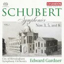 Schubert Franz - Symphonies Nos 3, 5 And 8 (Gardner Edward)