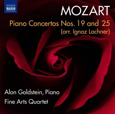 Mozart Wolfgang Amadeus (Arr.) - Piano Concertos Nos.19 & 25 transcribed for string (Goldstein Alon / Fine Arts Quartet / u.a.)