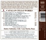 Cassadó / Casals / Granados / Mompou / Casablancas - Catalan Cello Works (Dmitry Yablonsky (Cello) - Laia Martin (Piano))