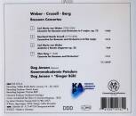 Weber Carl Maria von / u.a. - Bassoon Concertos (Jensen Dag / Kammerakademie Potsdam)