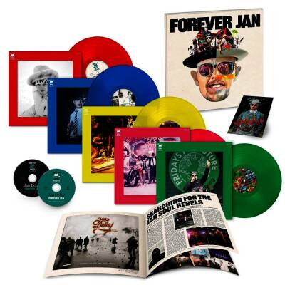 Delay Jan - Forever Jan-25 Jahre Jan Delay (Ltd. Hardcover,5 farbige LPs,2CDs,sign.DIN A5 Foto / Ltd. Sign. Fanbox)
