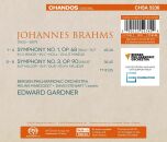 Brahms Johannes - Symphonies Nos 1 And 3 (Gardner Edward)