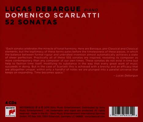 Scarlatti Domenico - 52 Sonaten (Debargue Lucas)
