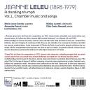Leleu Jeanne - Une Consécration Éclatante,Vol.1 (Leleu Jeanne)