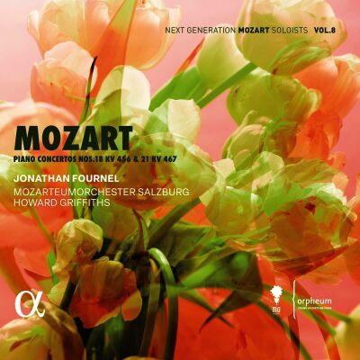 Mozart Wolfgang Amadeus - Piano Concertos Nos. 18 & 21 (Jonathan Fournel (Piano) - Mozarteum Orchestra Sal / Next Generation Mozart Soloists - Vol.8)