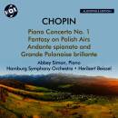 Chopin Frederic - Piano Concerto No. 1,Fantasy On Polish Airs & Anda (Abbey Simon (Piano) - Hamburg Symphony Orchestra -)