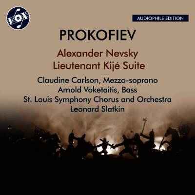 Prokofiev Sergey - Alexander Nevsky & Lieutenant Kije Suite (Carlson Claudine / Voketaitis Arnold / u.a.)