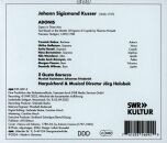 KUSSER Johann Sigismund - Adonis (il Gusto Barocco - Jörg Halubek (Dir) - Solisten:)