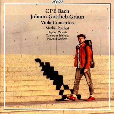 Bach Carl Philipp Emanuel (Arr.) / u.a. - CPE. Bach: Cellokonzert, arr. fuer Viola (Rochat Mathis / Waarts Stephen / u.a. / Rochat -)