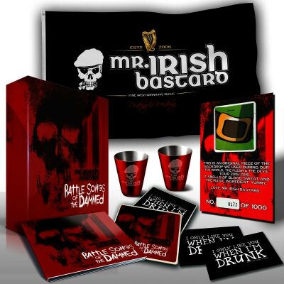 Mr. Irish Bastard - Battle Songs Of The Damned (Ltd. Fan Box)
