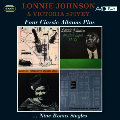 Johnson Lonnie / Spivey Victoria - FOUR CLASSIC ALBUMS PLUS