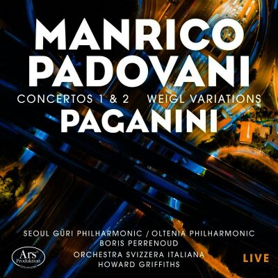 Paganini Niccolo - Concertos No.1 & 2: Weigl Variations (Manrico Padovani (Violine) - Seoul Güri Philharmon)
