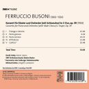 Busoni Ferruccio - Konzert Für Klavier Und Orchester On C-Dur Op.39 (David Lively (Piano) - SWF Sinfonieorchester Baden)