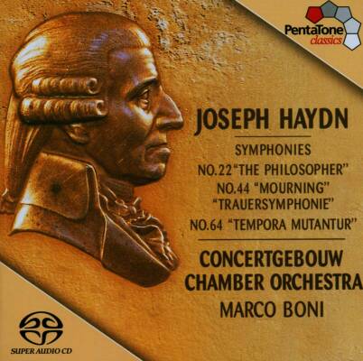 Haydn Joseph - Sinfonie Nr22 Philosoph, Nr44 Trauersymp (Concertgebouw Orchestra Amsterdam Marco Boni (Dir)