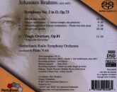Brahms J. - Sinfonie 2: Tragische Ouvertüre (Netherlands RSO - Hans Vonk (Dir))