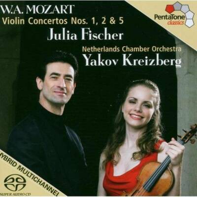 Mozart Wolfgang Amadeus - Violinkonzerte 1,2 & 5 (Julia Fischer (Violine) - Netherlands Chamber Orch)