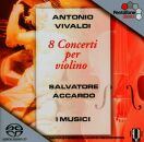 Vivaldi Antonio - 8 Concerti Per Violino (Salvatore Accardo (Violine) - I Musici)