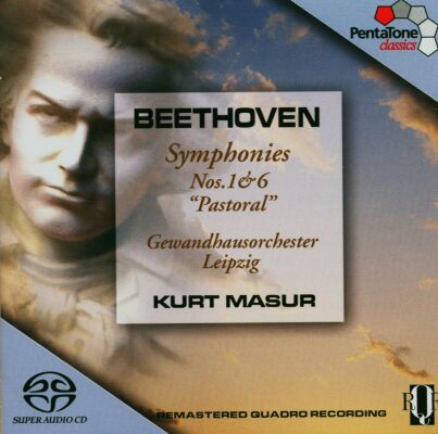 Beethoven Ludwig van - Sinfonien 1 & 6 (Gewandhaus Orchestra Leipzig - Kurt Masur (Dir))