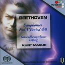 Beethoven Ludwig van - Sinfonien 3 & 8 (Gewandhaus...